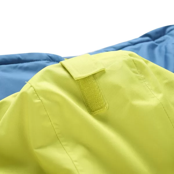  Ски яке ALPINE PRO REAMO KJCB305 СВЕТЛО ЗЕЛЕНО 