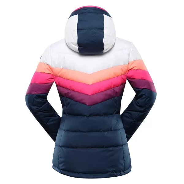  Женско перо ски яке ALPINE PRO FEEDRA LJCB604 СИНЬО 