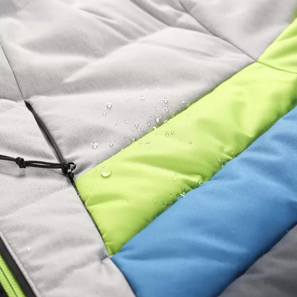  Мъжко перо ски яке ALPINE PRO FEEDR MJCB638 ЧЕРНО 