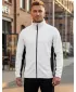 Мъжки суичър за руно ALTISPORT NoPrint NP/ALM725 БЯЛ