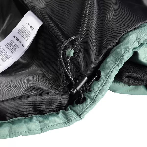  Дамско яке ALPINE PRO WERDA LJCD644 ЗЕЛЕНО 