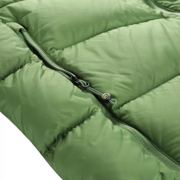 Мъжко зимно перо яке ALPINE PRO ROGIT MJCD621 ЗЕЛЕНО 