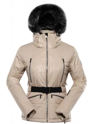 Дамско ски яке ALPINE PRO DAMA LJCD655 БЯЛ ПИПЕР
