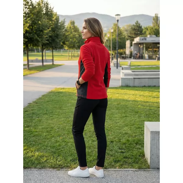  Дамски поларен суичър ALTISPORT NoPrint NP/ALW825 ЧЕРВЕНО 
