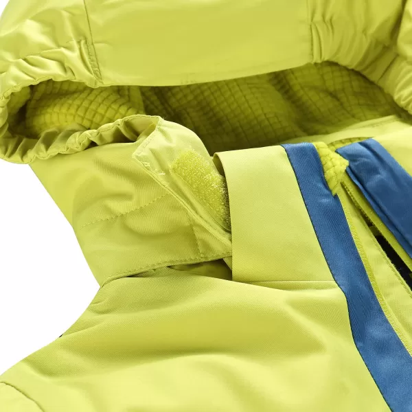  Ски яке ALPINE PRO REAMO KJCB305 СВЕТЛО ЗЕЛЕНО 