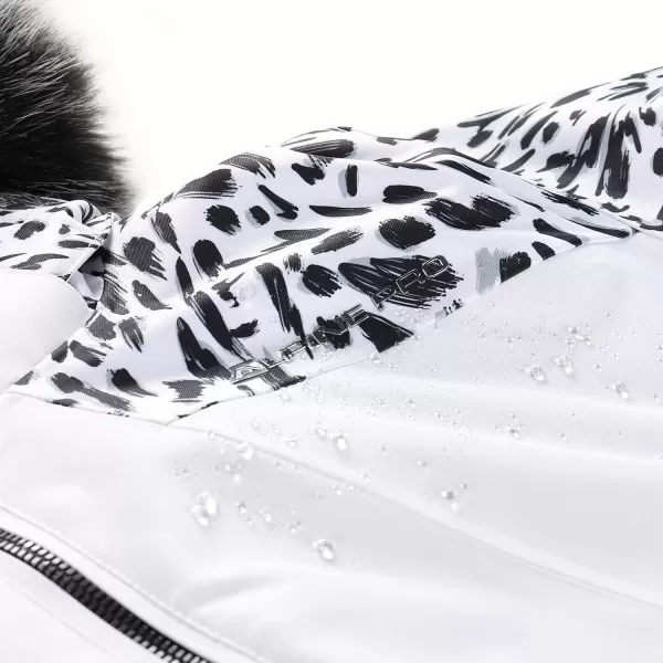  Дамско ски яке ALPINE PRO OLADA LJCB603 БЯЛ 
