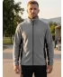 Мъжки поларен суичър ALTISPORT NoPrint NP/ALM725 СВЕТЛО СИВО