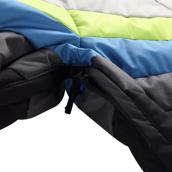  Мъжко перо ски яке ALPINE PRO FEEDR MJCB638 ЧЕРНО 