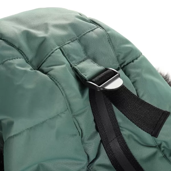  Дамско яке ALPINE PRO WERDA LJCD644 ЗЕЛЕНО 