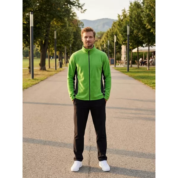  Мъжки суичър за руно ALTISPORT NoPrint NP/ALM725 APPLE GREEN 