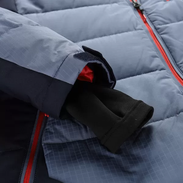  Мъжко ски яке с пух ALPINE PRO FERER MJCD697 СИНЬО 