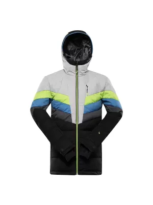 Мъжко перо ски яке ALPINE PRO FEEDR MJCB638 ЧЕРНО