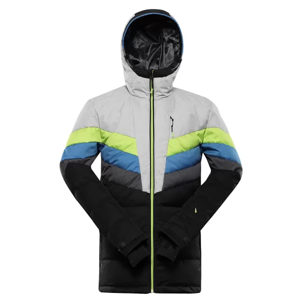  Мъжко перо ски яке ALPINE PRO FEEDR MJCB638 ЧЕРНО 