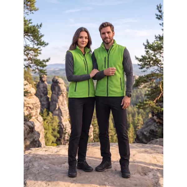  Унисекс жилетка ALTISPORT NoPrint NP/ALU525 APPLE GREEN 