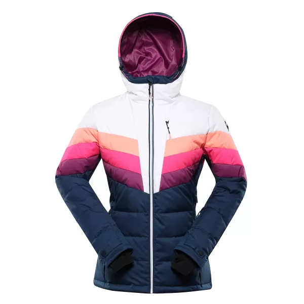 Женско перо ски яке ALPINE PRO FEEDRA LJCB604 СИНЬО 