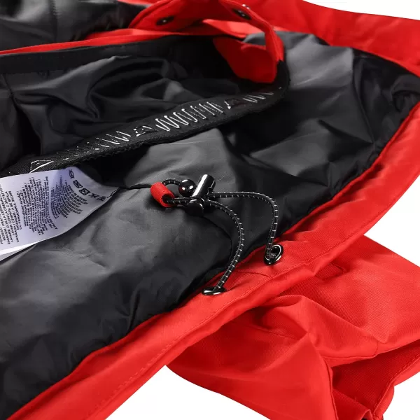  Дамско ски яке ALPINE PRO OLADA LJCB603 ОЛИМПИЙСКО ЧЕРВЕНО 