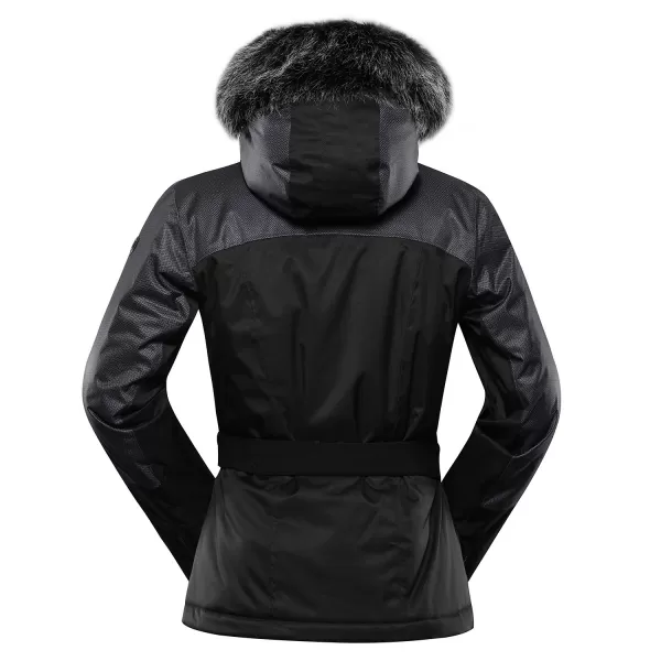  Дамско ски яке ALPINE PRO OLADA LJCB603 ЧЕРНО 