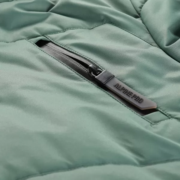  Дамско яке ALPINE PRO WERDA LJCD644 ЗЕЛЕНО 