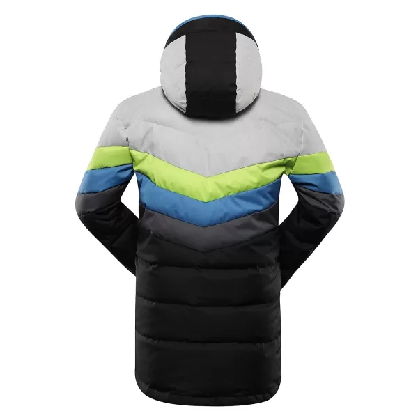  Мъжко перо ски яке ALPINE PRO FEEDR MJCB638 ЧЕРНО 