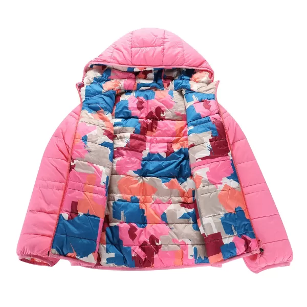  Детско двустранно яке Hi-Thherm ALPINE PRO DOUWO KJCD336 РОЗОВО 