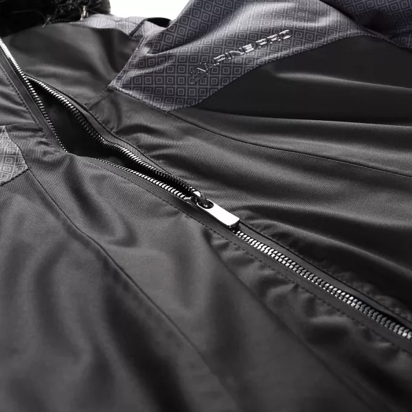  Дамско ски яке ALPINE PRO OLADA LJCB603 ЧЕРНО 