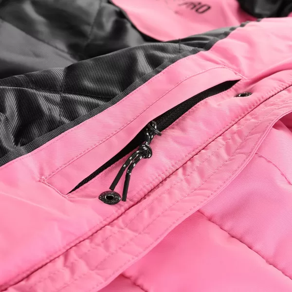  Дамско яке ALPINE PRO WERDA LJCD644 РОЗОВО 