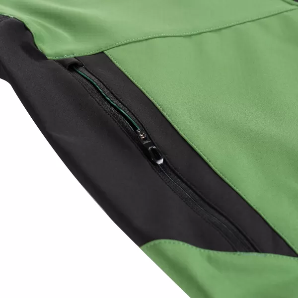  Мъжко яке за софтуер ALPINE PRO ESPRIT MJCD622 ЗЕЛЕНО 