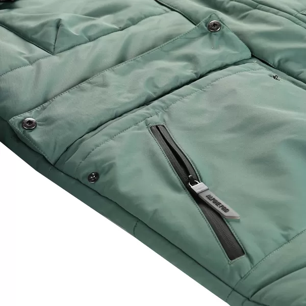  Яке ALPINE PRO WERD MJCD681 ЗЕЛЕНО 