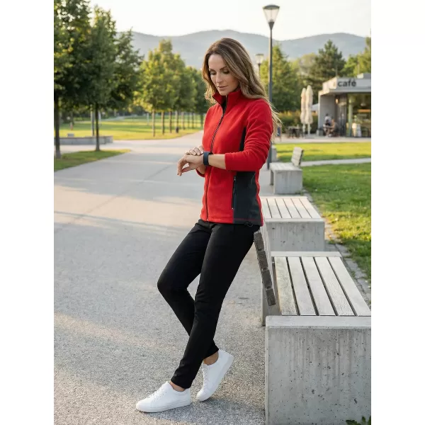  Дамски поларен суичър ALTISPORT NoPrint NP/ALW825 ЧЕРВЕНО 
