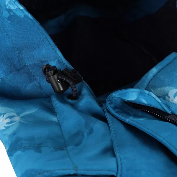  Женско яке за софтуер ALPINE PRO HOORA LJCC590 СИНЬО 