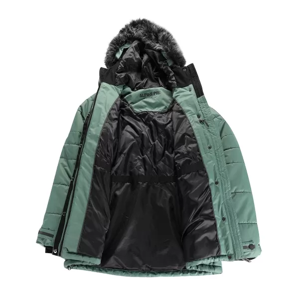  Дамско яке ALPINE PRO WERDA LJCD644 ЗЕЛЕНО 