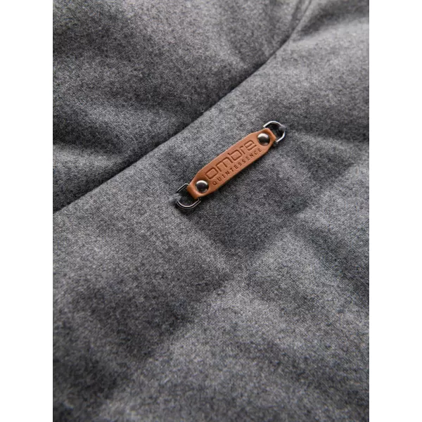  Жилетка OMBRE OM-JAVJ-0200 СИВ МЕЛАНЖ 