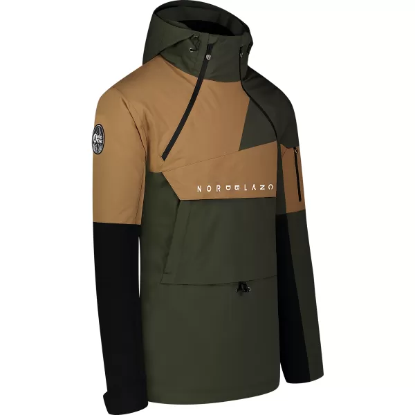  Мъжко зимно яке NORDBLANC SNOWPACK NBWJM8124 АРМЕЙСКО ЗЕЛЕНО 