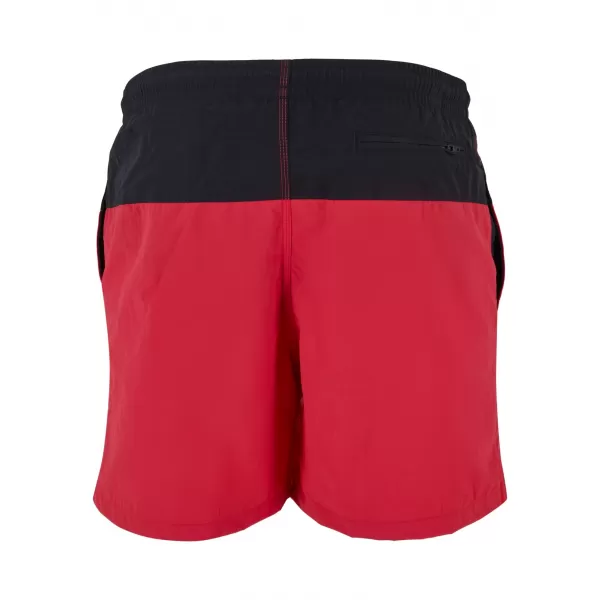  Къси панталони URBAN CLASSICS TB1026 ЧЕРНО/ЧЕРВЕНО 