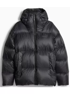 Мъжко яке PUMA HOODED ULTRA DOWN PUFFER JACKET ЧЕРЕН