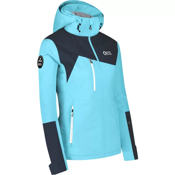  Дамско ски яке NORDBLANC NBWJL8125 СВЕТЛО СИНЬО 