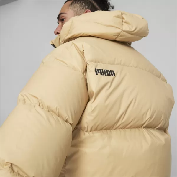  Мъжко яке PUMA HOODED ULTRA DOWN PUFFER JACKET БЕЖОВО 