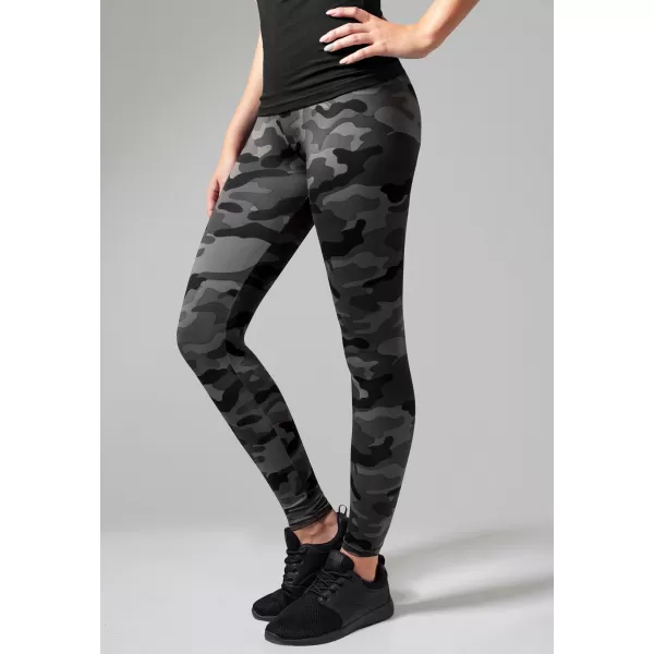  Дамски клин URBAN CLASSICS TB1331 ТЪМЕН КАМУФЛАЖ 