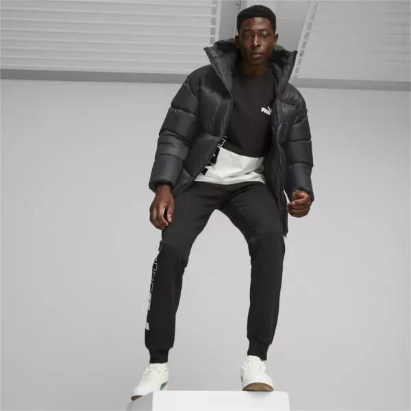  Мъжко яке PUMA HOODED ULTRA DOWN PUFFER JACKET ЧЕРЕН 