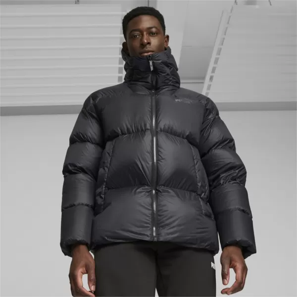 Мъжко яке PUMA HOODED ULTRA DOWN PUFFER JACKET ЧЕРЕН 