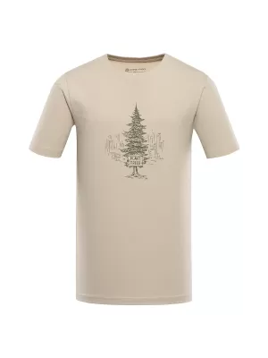 Мъжки t -риза от органичен памук ALPINE PRO EKK MTSD920 БЯЛ ПИПЕР