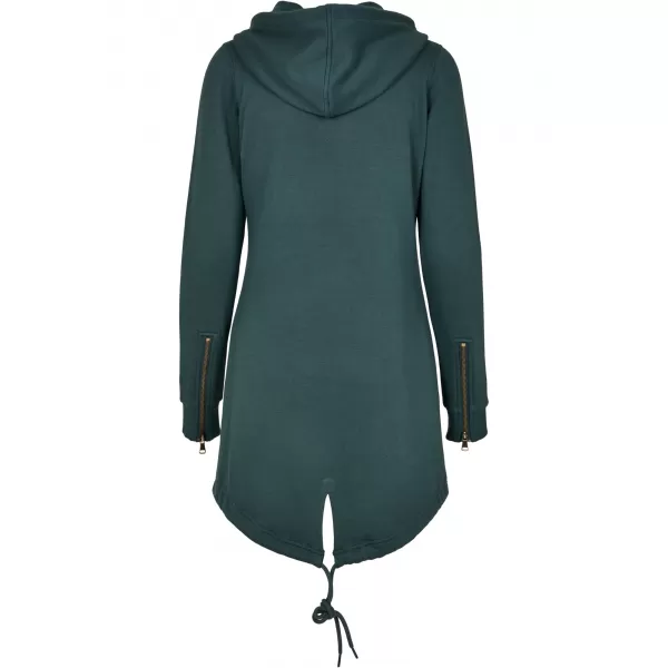  Дамски суичър URBAN CLASSICS TB1075 БУТИЛКА ЗЕЛЕНО 