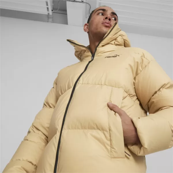  Мъжко яке PUMA HOODED ULTRA DOWN PUFFER JACKET БЕЖОВО 