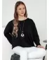 Дамска суитчър DSTREET LOOSEFEMME ЧЕРНО