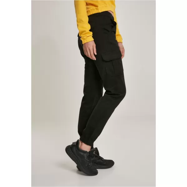  Дамски панталони URBAN CLASSICS TB3048 ЧЕРНО 