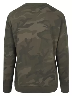 Мъжки суичър URBAN CLASSICS TB1782 OLIVE CAMO