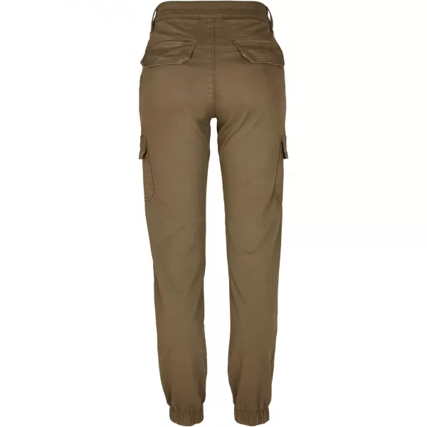  Дамски панталони URBAN CLASSICS TB3048 МАСЛИНА 
