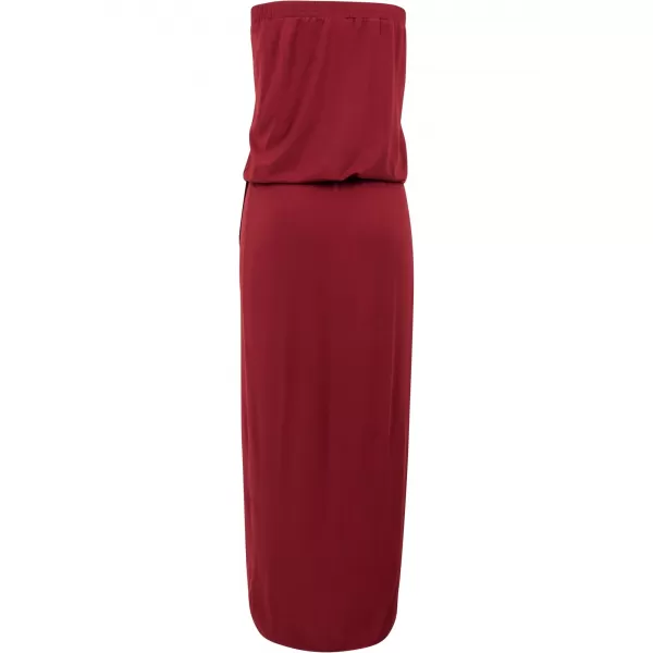  Рокля URBAN CLASSICS TB1508 БУРГУНДИЯ 