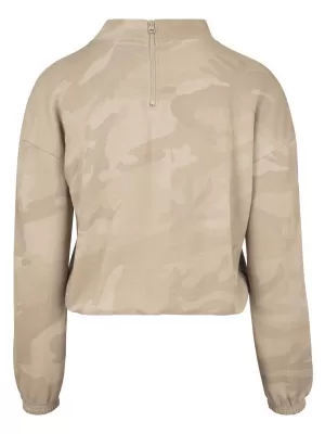 Дамска суитчър URBAN CLASSICS TB1722 ПЯСЪЧЕН КАМО