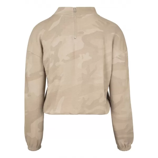  Дамска суитчър URBAN CLASSICS TB1722 ПЯСЪЧЕН КАМО 